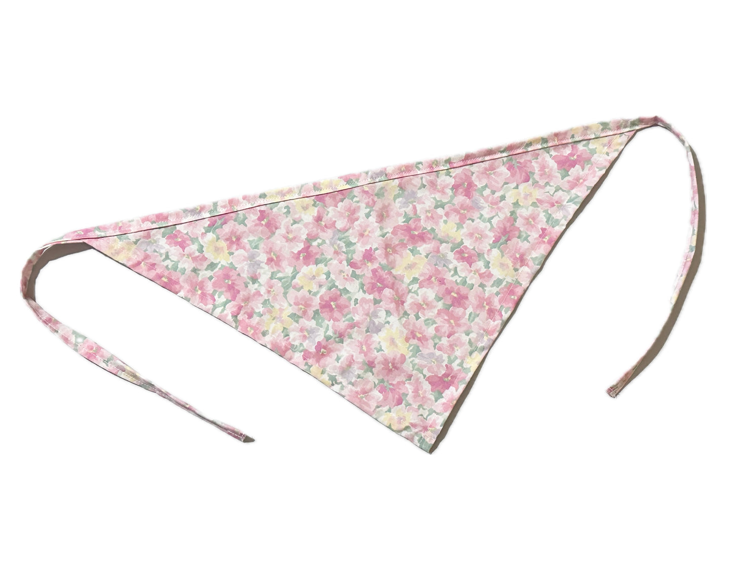 Pink Floral - Head Scarf